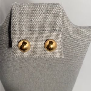 Jewelry - Half gold earring balls Jewelry - Half gold earring balls